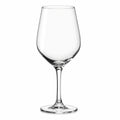 Weinglas 450 ml aus transparentem Glas mit Stiel für Wein